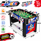 Itoys Table Top Big Foosball 120CM Full Size Foosball Soccer Table Game Freestanding Football Game for Kids & Family