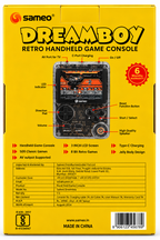 Sameo Dreamboy Retro Handheld Game Console – 500 Classic Games | 3-Inch LCD | Type-C Charging – Purple