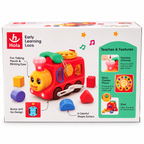 Hola 3-in-1 Early Learning Loco Montessori Toy – Shape Sorter, Moving Train & Phone
