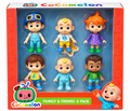 Cocomelon Family & Friends 6-Piece Character Figure Set – JJ & Friends Collectible Toys