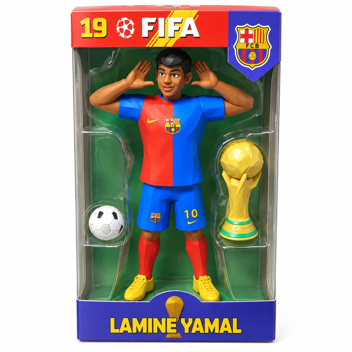 Lamine Yamal Football Star Figure 10Inches