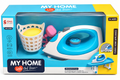 My Home Kids Pretend Play Iron Set – Battery Operated Toy Iron with Light, Sound & Mist Spray