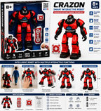 CRAZON Smart Gesture Sensing Robot Toy with Remote Control, Following & Infrared Sensing – 8+ Years