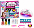 Nail Art Studio Kit for Girls – Nail Polish, Nail Stickers, Glitter & Nail Dryer  5+ Years