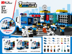 FiveStar Transforming Police Truck Building Blocks Set – 91 Pcs