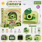 Dinosaur Kids Digital Camera – Children’s Fun Camera with Cute Design Print Camera