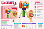 Sindeer Toys Dragon Kids Digital Camera with Mini Tripod Stand Assorted Color