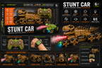 Cloud Sail Remote Control Dinosaur Stunt Car with Spray, Lights & Music – 2.4GHz
