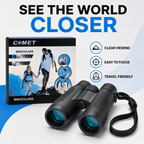 Comet High-Magnification Outdoor Binoculars for Travel, Bird Watching & Wildlife Viewing