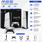 GAMBR PS5 Style 2.4G Wireless TV Gaming Console with Controller