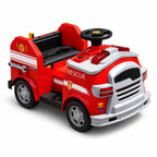EMotorad Formula Fun Fire Truck Red 12V Battery Operated Ride-On Toy for Kids