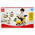 Hola 4-in-1 Ride-On & Push Around Banana Plane Interactive Toddler Ride-On Toy  12–36 Months