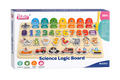 Baoli Science Logic Board Wooden Puzzle Educational Montessori Learning Board Numbers, Animals, Vehicles & Shapes