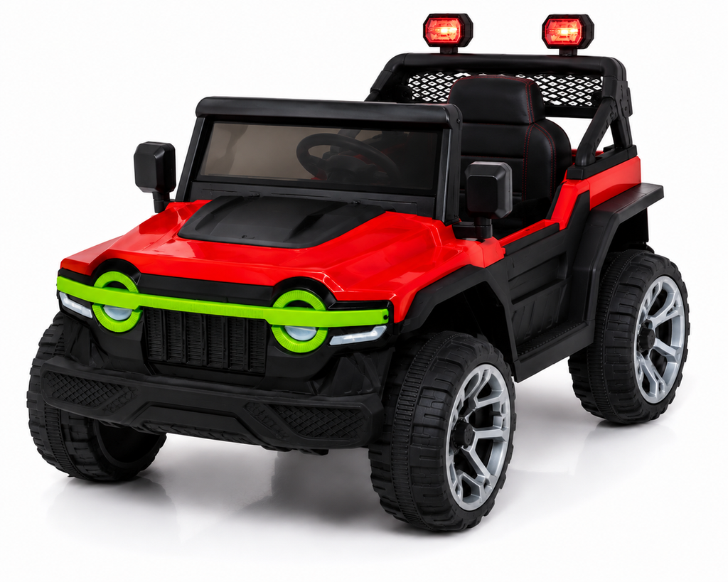 Kids Electric Ride-On Car for Boys & Girls – Red & Black  Car