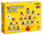 Hercules Jenga Mini Balance Stacking Game Educational Family Board Game 2-4 Players