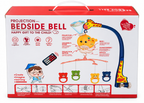 Projection Bedside Bell Baby Crib Mobile with Remote Control, Music & Projection – 0M+