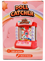 Doll Catcher Mini Claw Machine Toy with Light, Music & Sound – Kids Arcade Game