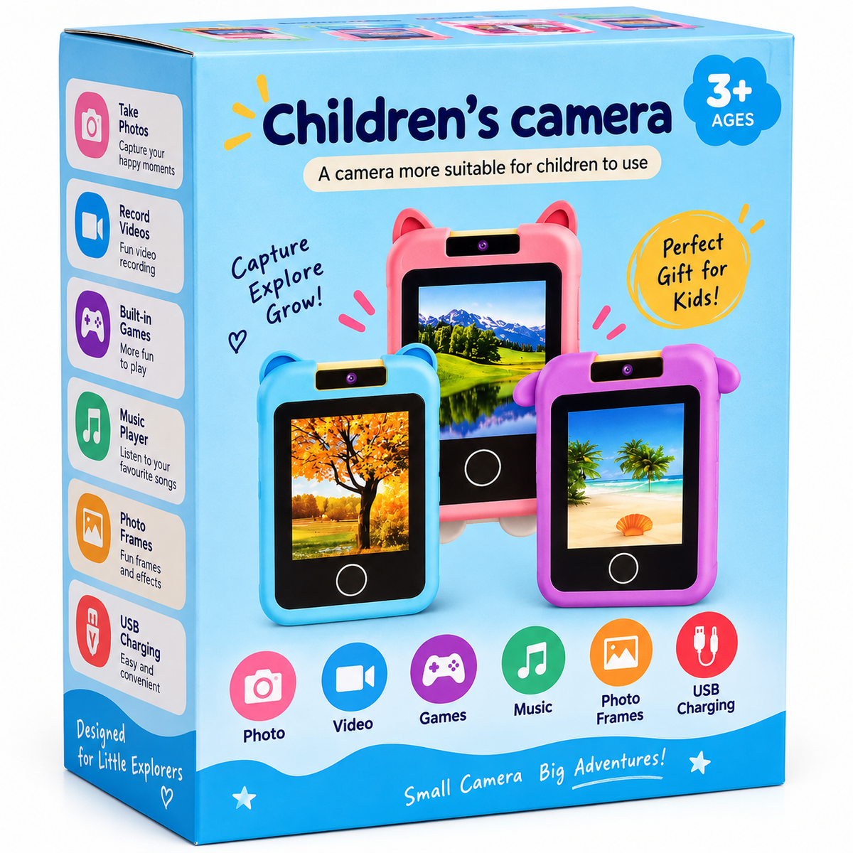 Kids Touch Screen Mobile Phone Toy – Interactive Smartphone for Children Assorted Color