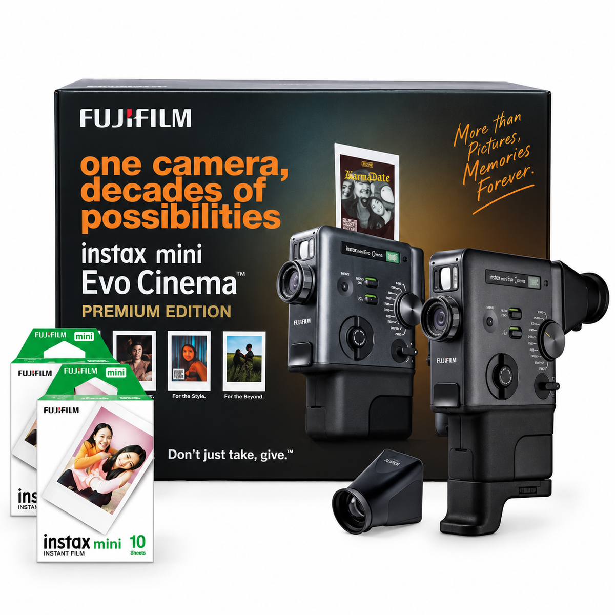 Fujifilm Instax WIDE Evo Premium Edition Hybrid Instant Camera