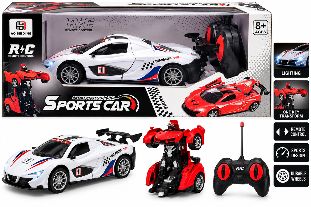 Remote Control Sports Car for Kids 8+