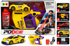 3-in-1 2.4GHz Remote Control Racing Car with Light Effects & Launcher Mode