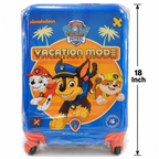 PAW Patrol Vacation Mode Kids Trolley Suitcase – 18 Inch Blue