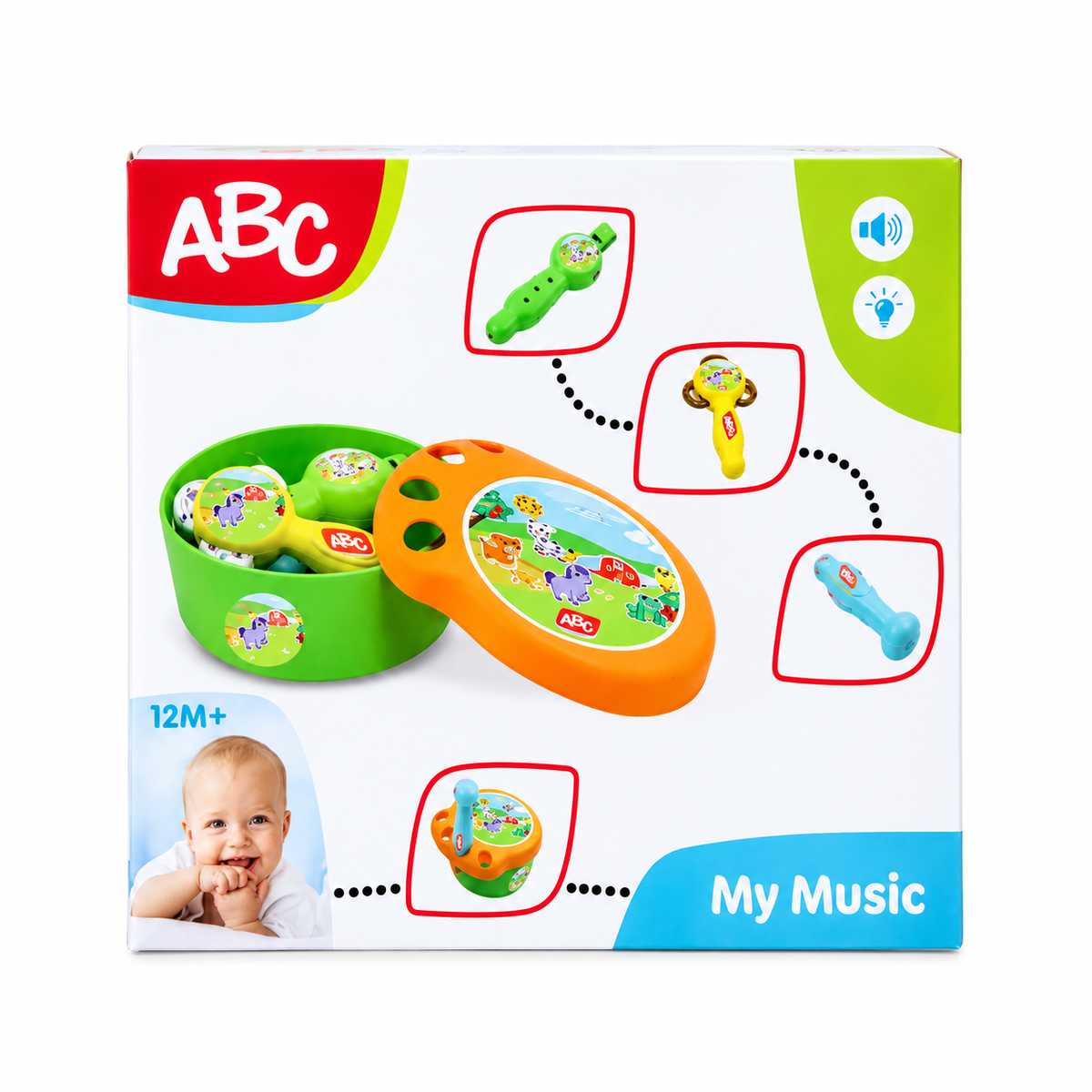 Simba Abc My Music Rattle Set