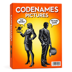 Codenames Pictures Board Game – Team-Based Picture Guessing Game