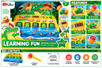 FiveStar Learning Fun Crocodile Attack Pound-a-Crocodile Hammer Game for Kids – Lights, Music & Score | 3+ Years