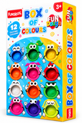 Funskool Fun Dough Box of Colours | 12 Colourful Modelling Dough Set for Kids | Ages 3+