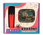Karaoke Speaker Kit with Wireless Microphone, Bluetooth Connectivity, TF Card Support & Stereo Sound for Kids