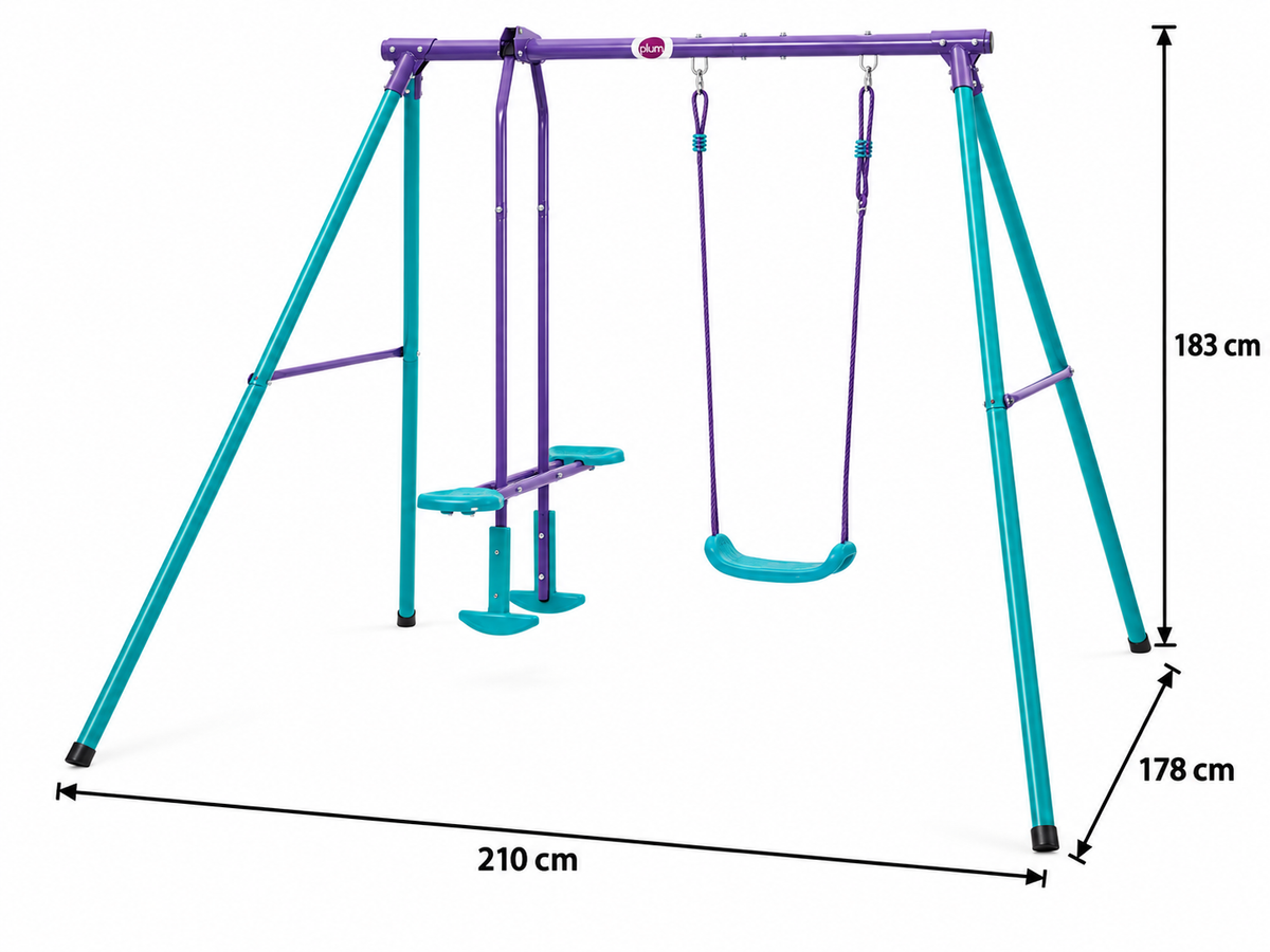 Plum Products Deimos Metal Climbing Dome for Kids 3–8 Years – Outdoor Jungle Gym, Powder-Coated Steel Frame, Turquoise (Copy)