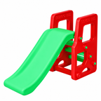 PGS-246 My School Bus Kids Slide – Plastic Indoor & Outdoor Play Slide, Multicolor