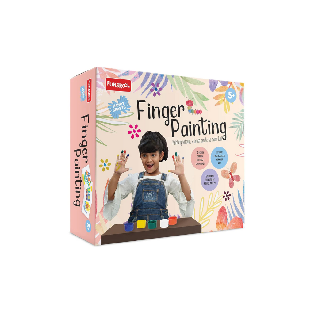 Funskool Handycrafts Finger Painting Kit