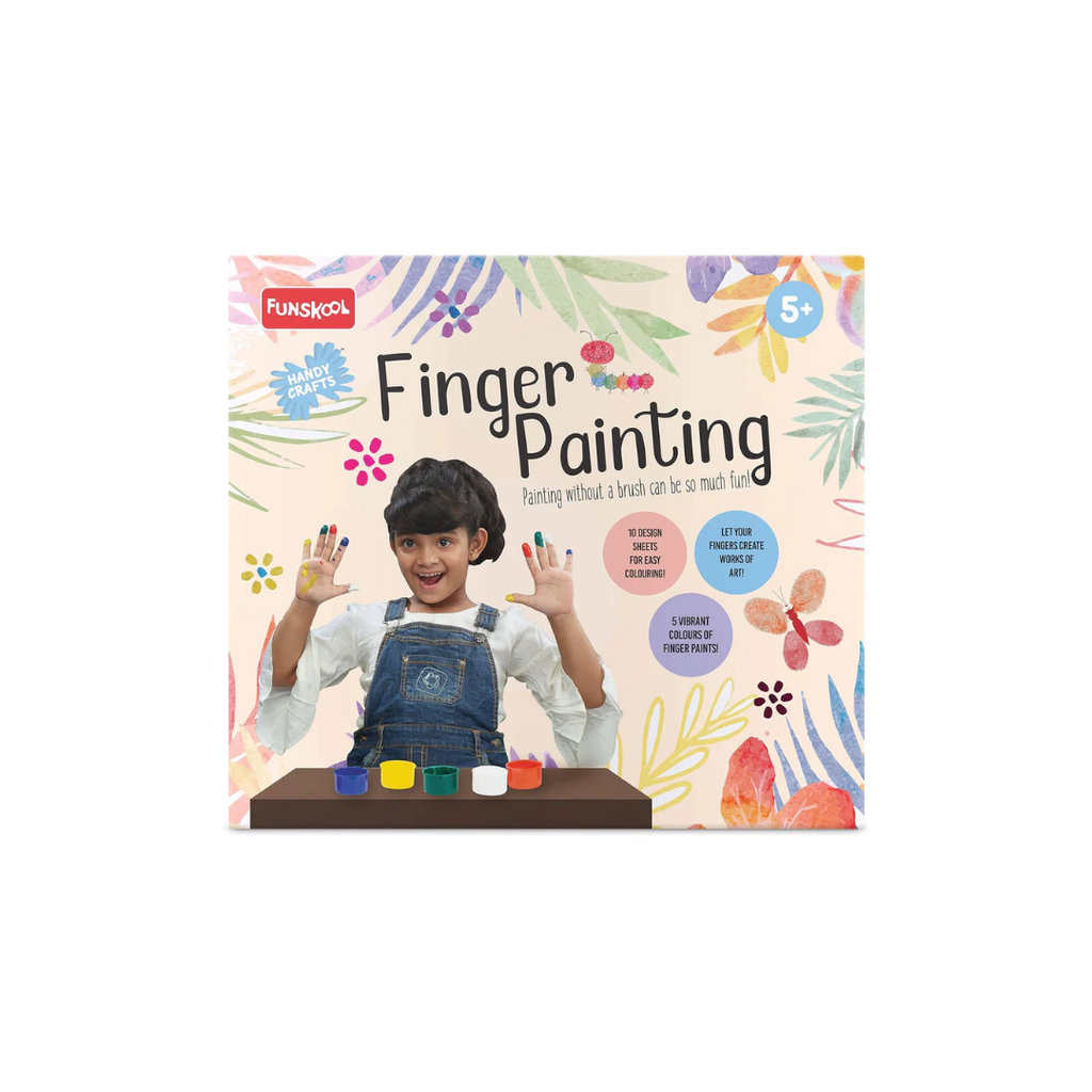 Funskool Handycrafts Finger Painting Kit
