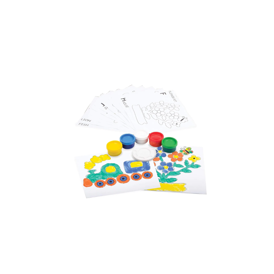 Funskool Handycrafts Finger Painting Kit