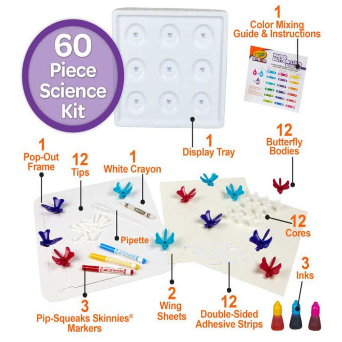 Crayola STEAM Paper Butterfly Science Kit