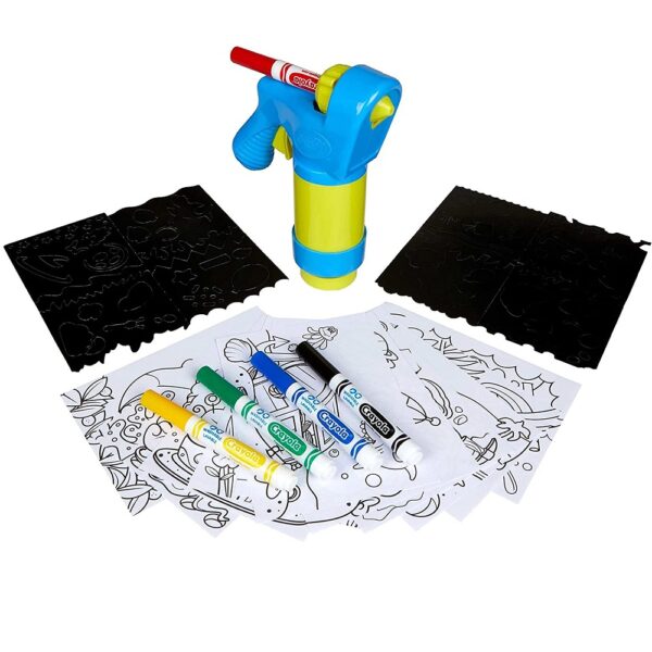Crayola Mini Marker Sprayer, Marker Airbrush Kit, Gift for Kids