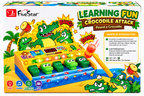 FiveStar Learning Fun Crocodile Attack Pound-a-Crocodile Hammer Game for Kids – Lights, Music & Score | 3+ Years