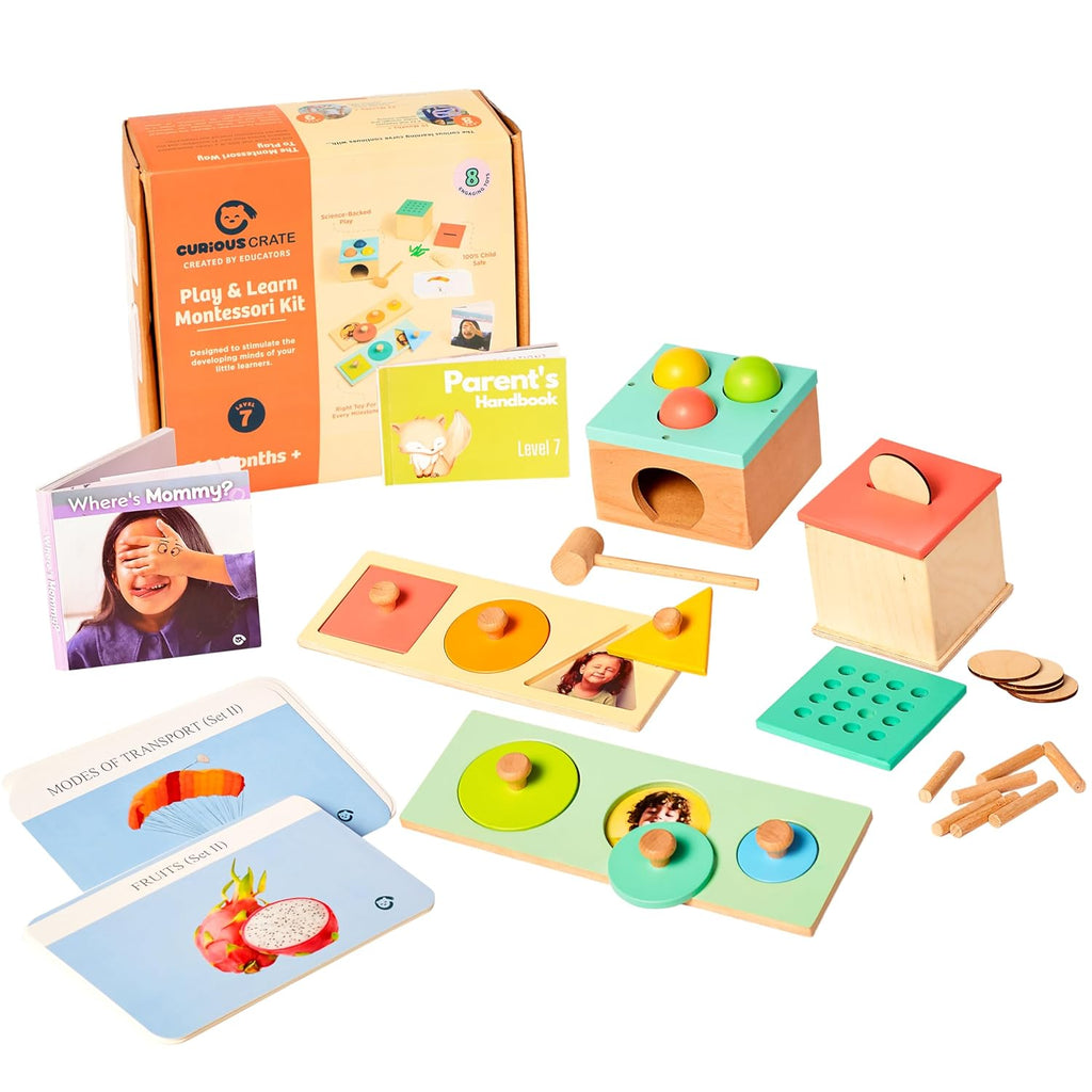 Curious Cub Play & Learn Montessori Kit Level 7
