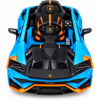 Licensed Lamborghini STO 12V Battery Operated Ride-On Car for Kids | Dual Motor | Blue
