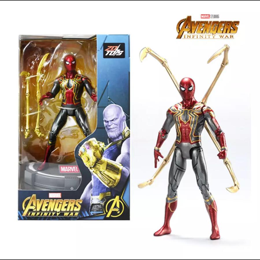 Marvel Avengers Iron Spiderman & Lumi Stand