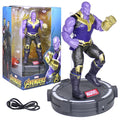 Marvel Avengers endgame movie figure Thanos & Lumi Stand
