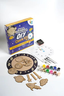 iLearnNGrow DIY Clock Kit – Wall Clock Making Kit for Kids