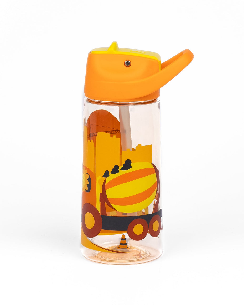 Kicups Clear Sip ™ (Little Builders) Water Bottle 550ml