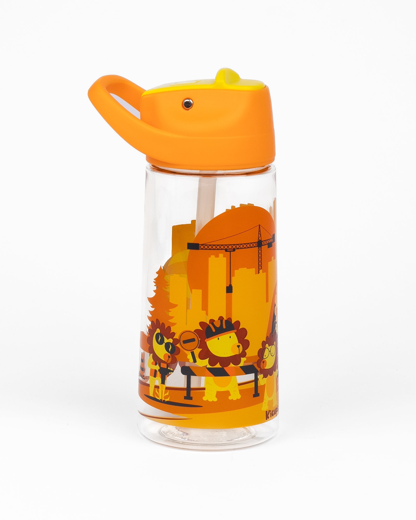Kicups Clear Sip ™ (Little Builders) Water Bottle 550ml