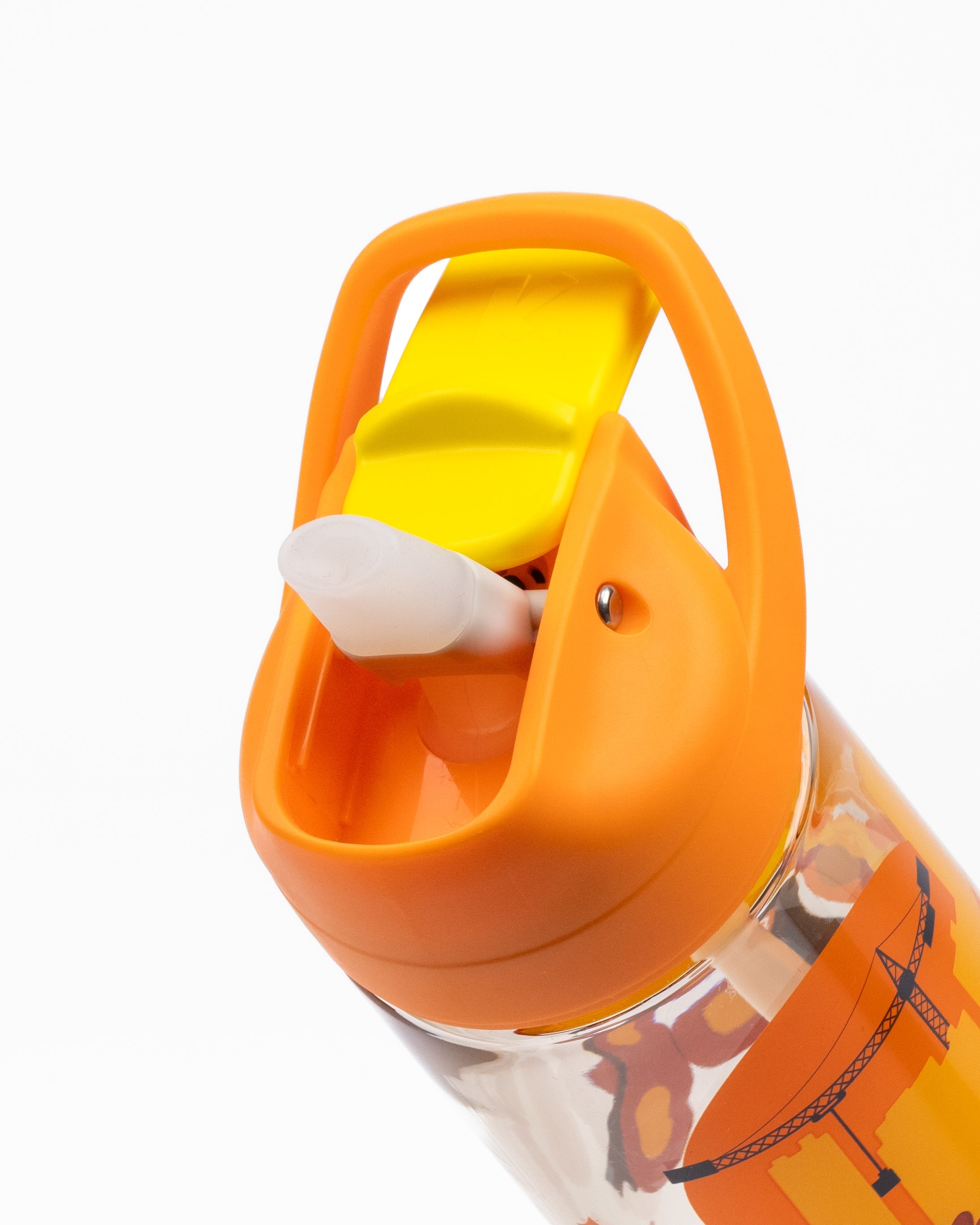 Kicups Clear Sip ™ (Little Builders) Water Bottle 550ml