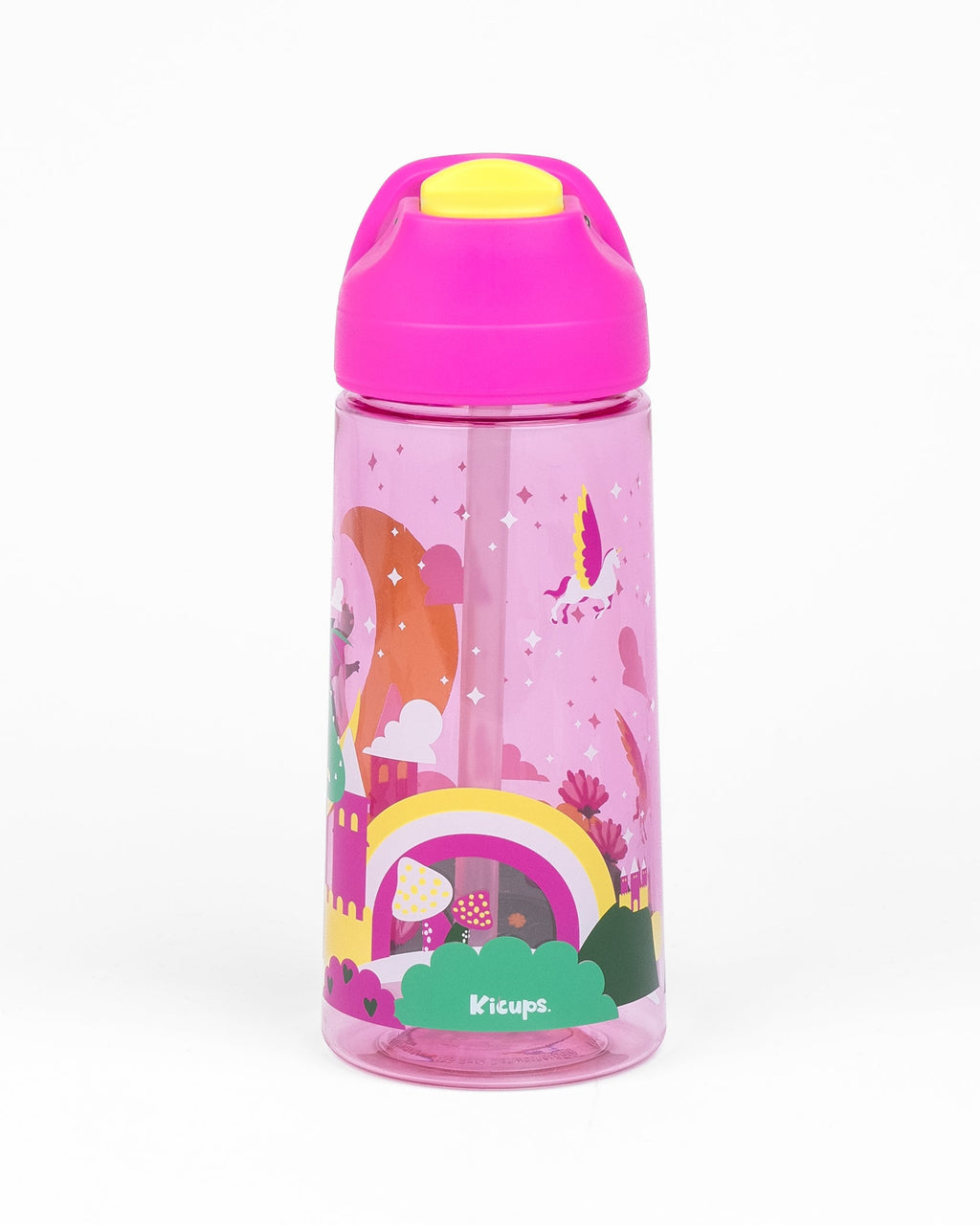 Kicups  Clear Sip ™ (Whimsical Wonderland) Water Bottle 550ml