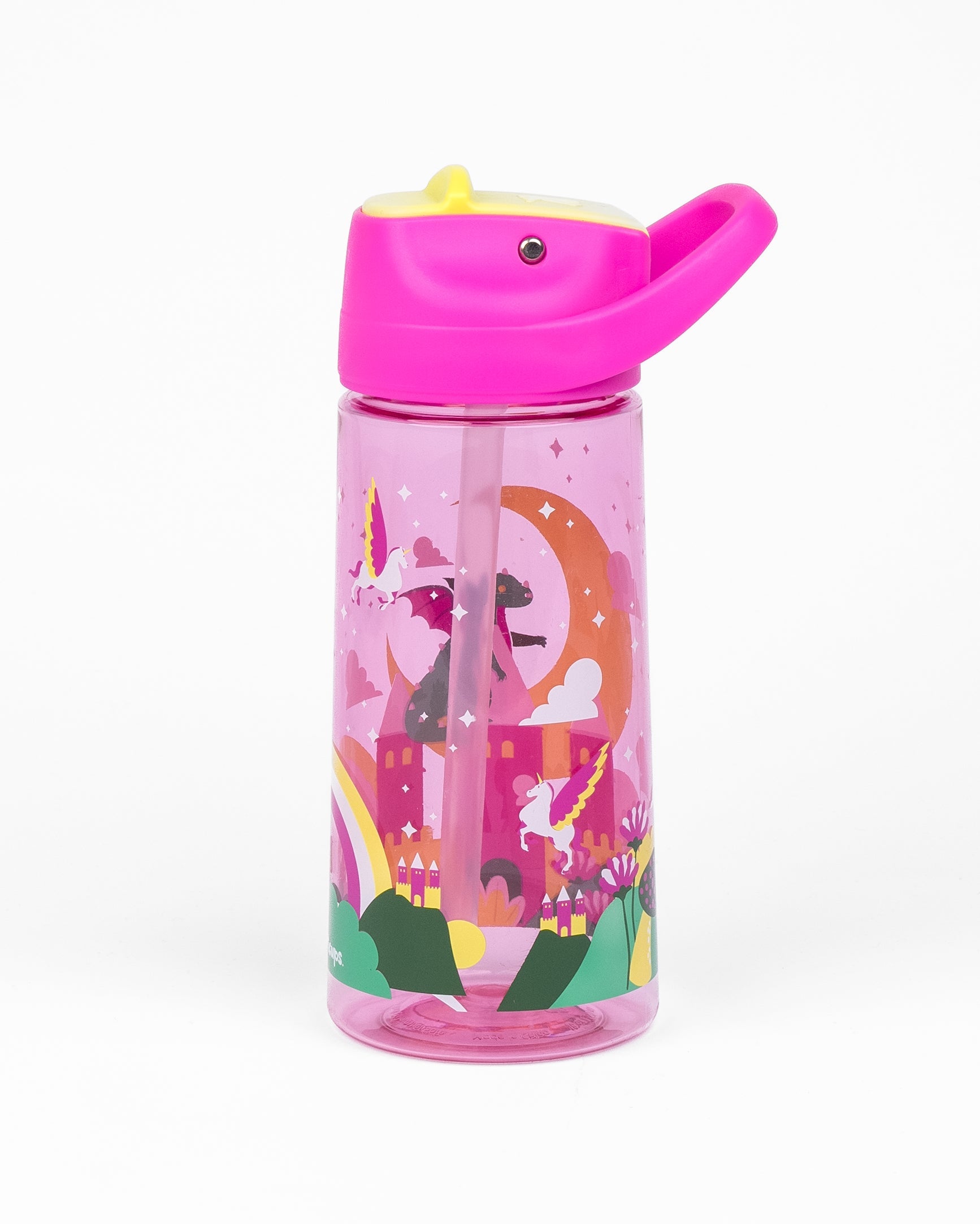 Kicups  Clear Sip ™ (Whimsical Wonderland) Water Bottle 550ml