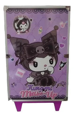 Rainbow Toys Kids Makeup Set with Case with Wheel - Characters Kromi